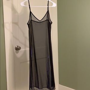 Out From Under: mesh & iridescent dress (S)